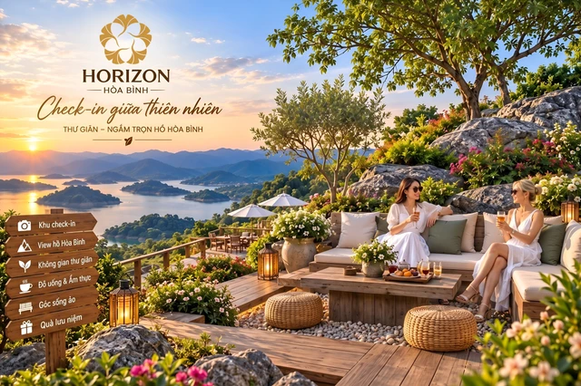 Check-in giữa thiên nhiên · Góc thư giãn